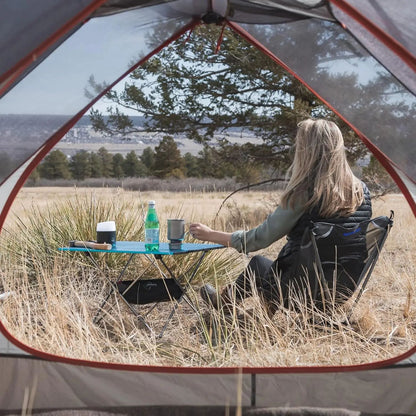 Westtune Ultralight Camping Chair 780g Aluminum Folding Moon Chair for Hiking and Travel