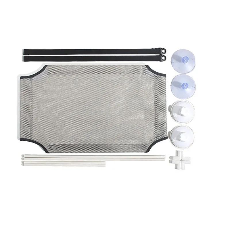 Cat Hammock Window Bed Hanging Sunny Seat with Strong Suction Cups Double Decker Design