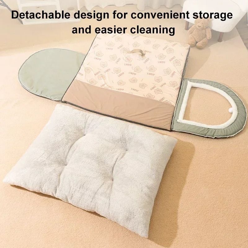 Winter Warm Detachable Dog House Soft Non Slip Pet Bed for Small and Medium Dogs and Cats