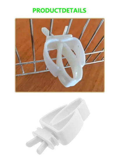 Bird Food Holder Clip Parrot Fruit and Vegetable Feeder for Small Pet Cages