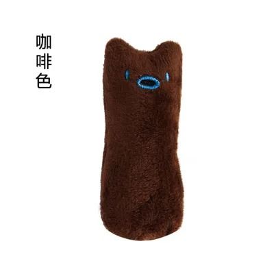 Catnip Plush Teeth Grinding Cat Toy Interactive Chewing and Bite Toy for Kittens and Adult Cats