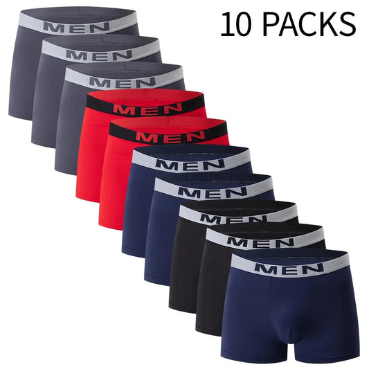 Mens Printed Underwear Boxer Shorts Pack in Plus Sizes