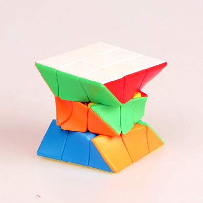 Twisted Puzzle Cube for Stress Relief and Brain Training