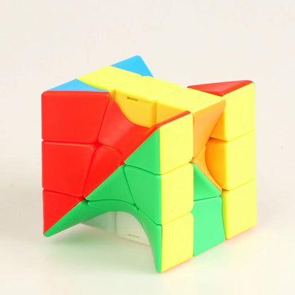 Twisted Puzzle Cube for Stress Relief and Brain Training
