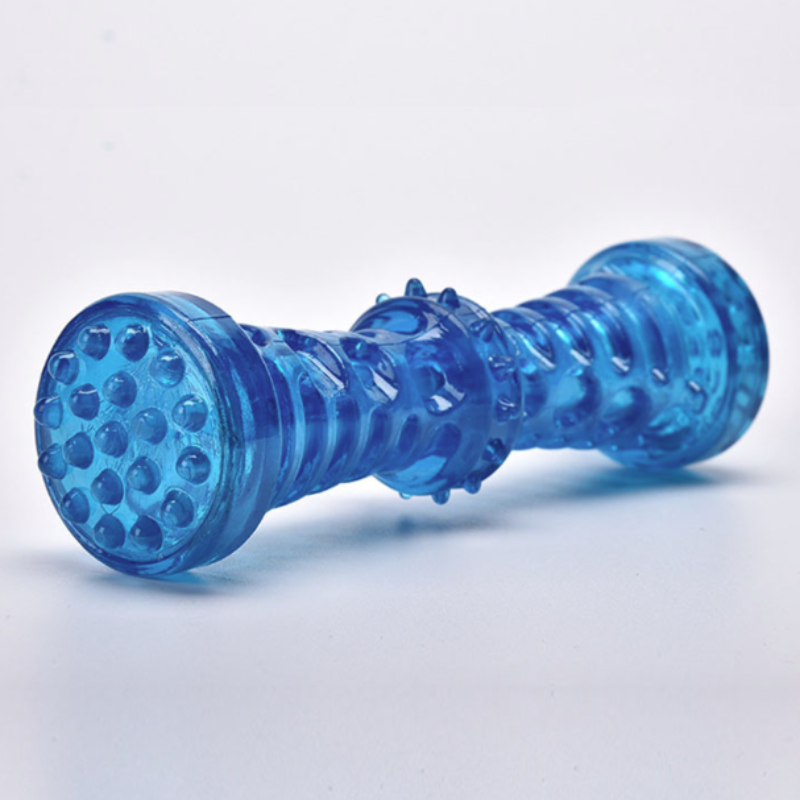 Sturdy Bite Resistant Dog Toy Toothbrush Bone, Interactive Chew Dental Care for Small Medium Large Dogs Puppy Training