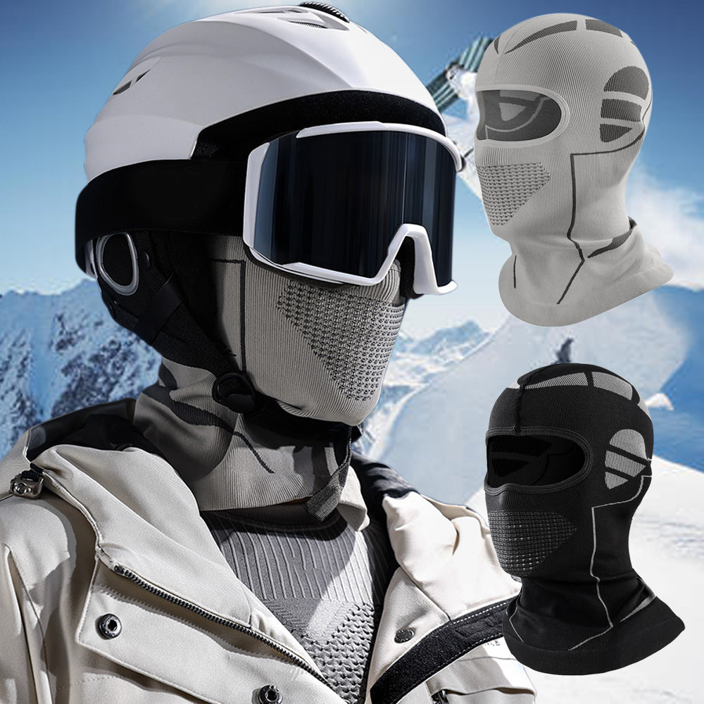 Unisex Winter Warm Balaclava Face Mask, Breathable Elastic for Skiing, Cycling, Running, Outdoor Sports