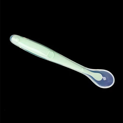 Soft Silicone Baby Feeding Spoon