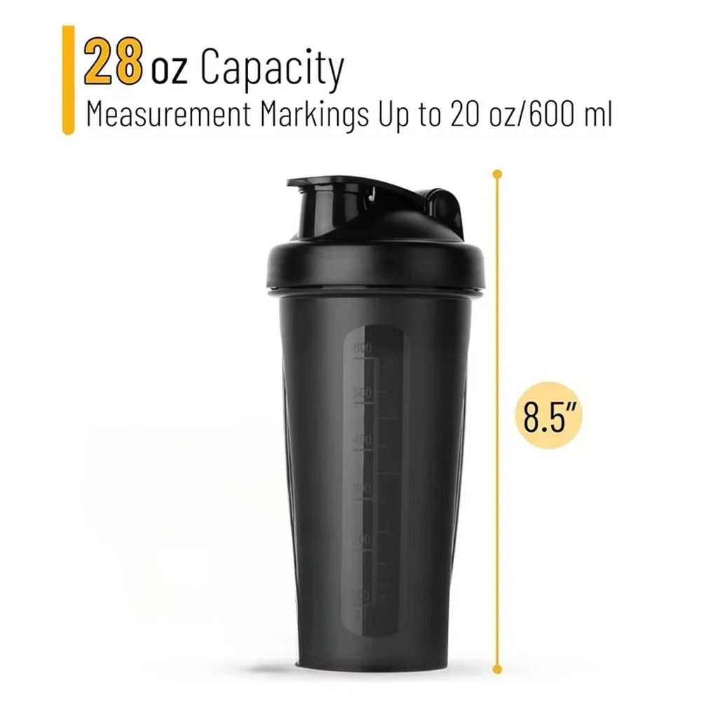 600ml Performance Shaker Bottle – Leak-Proof Protein Shaker Bottle for Gym, Training & Daily Nutrition