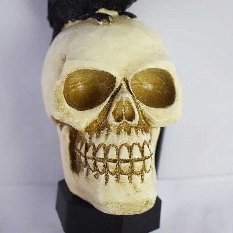 Halloween Outdoor Light-Up Skeleton Ghost – Horror Grimace Yard Decoration for Home, Party & Garden