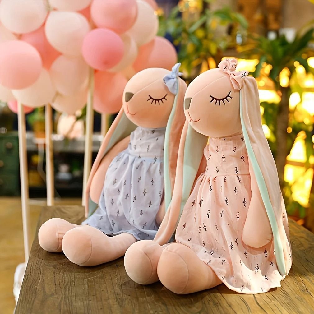 Cute Bunny Plush Toy for Kids, Soft and Lightweight