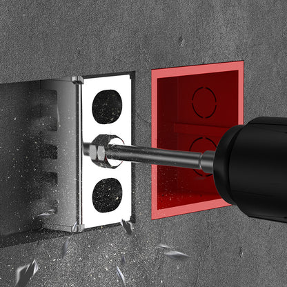 Grooving Tool Slotting Machine Model for Electric Box, Square Hole Cutter for Concrete, Brick, Cement, Stone