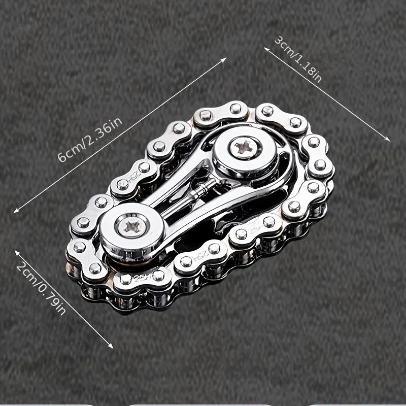 Metal Flywheel Fidget Spinner Stress Relief Toy