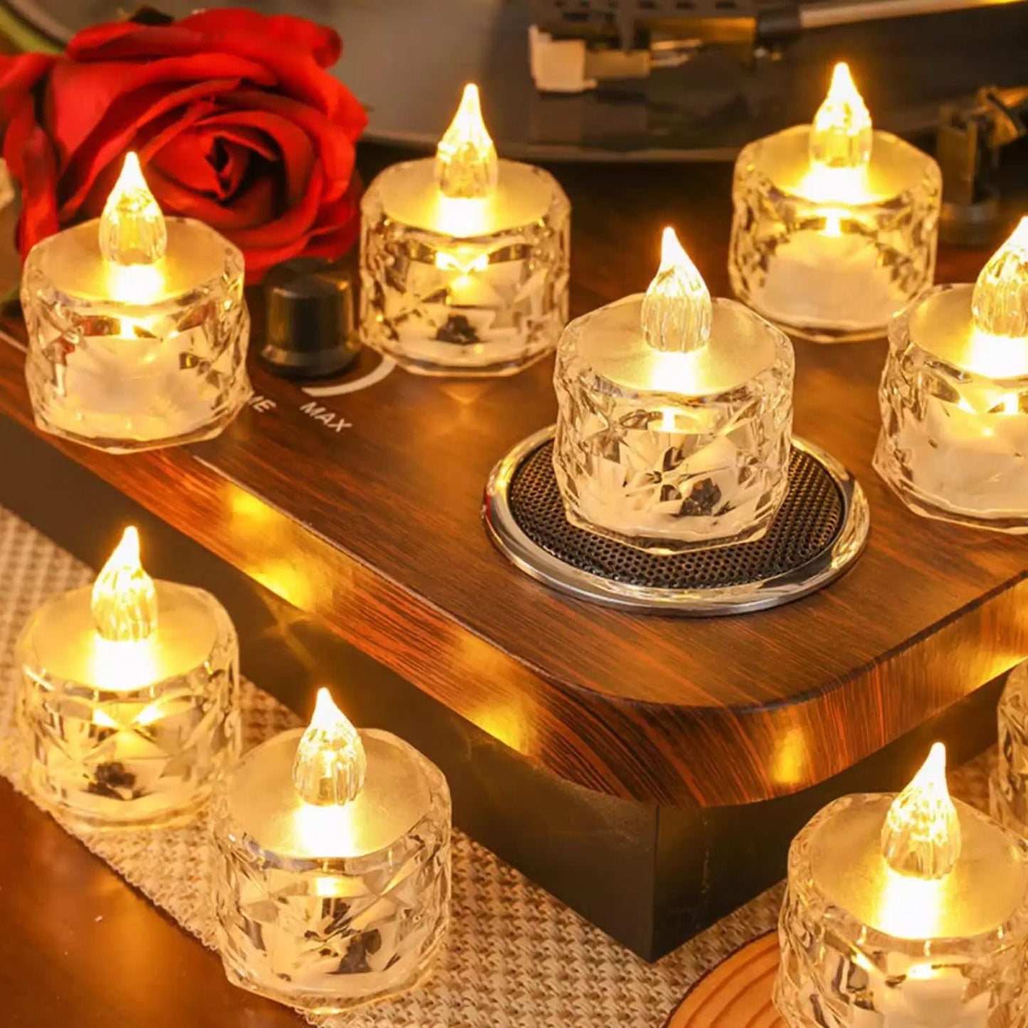 Flameless LED Light Candle Set for Decor