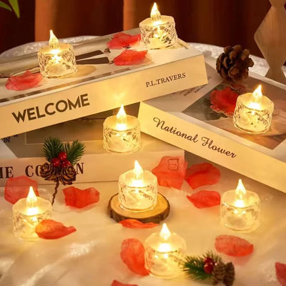 Flameless LED Light Candle Set for Decor
