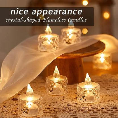Flameless LED Light Candle Set for Decor