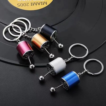 Mini Turbocharger Car Styling Keychain