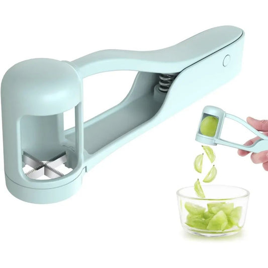 Stainless Steel Grape & Cherry Tomato Slicer Tool Fruit & Vegetable Prep Cutter