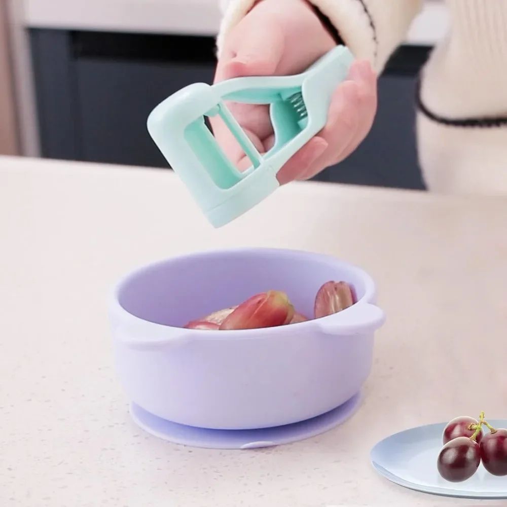Stainless Steel Grape & Cherry Tomato Slicer Tool Fruit & Vegetable Prep Cutter