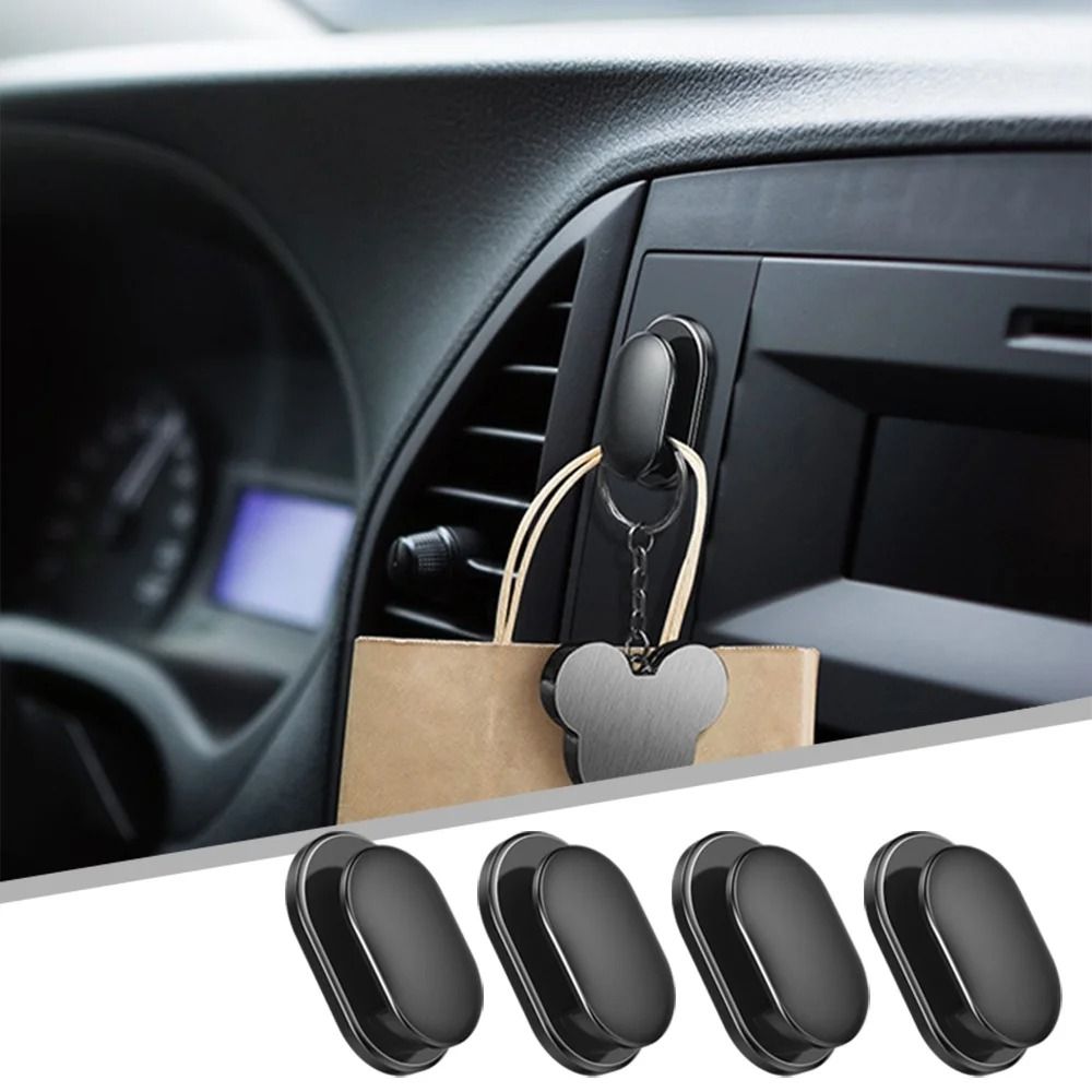 Mini Car Storage Hooks Self Adhesive Interior Cable and Key Holders