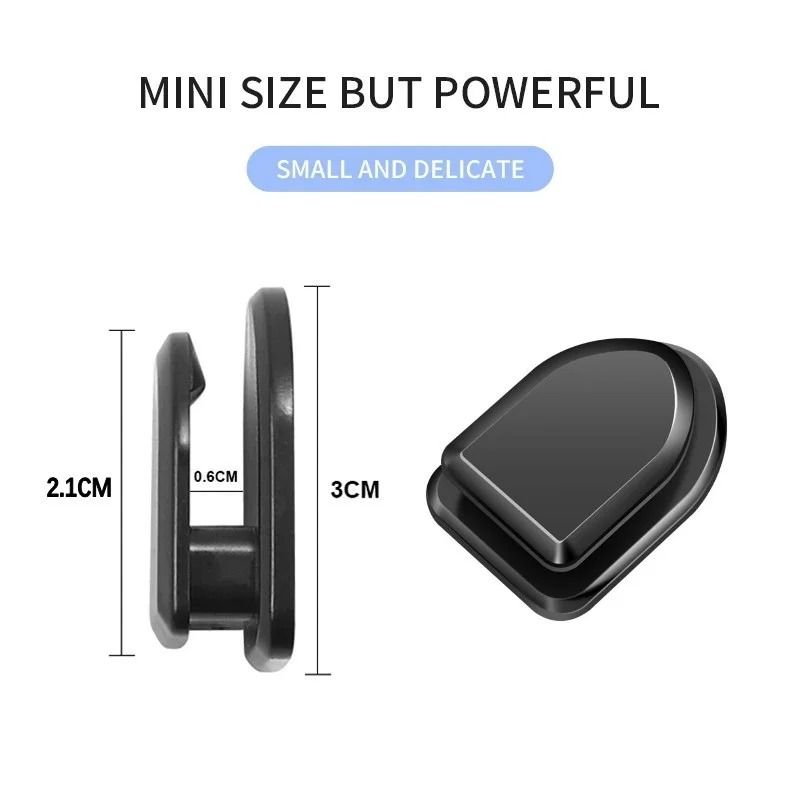 Mini Car Storage Hooks Self Adhesive Interior Cable and Key Holders
