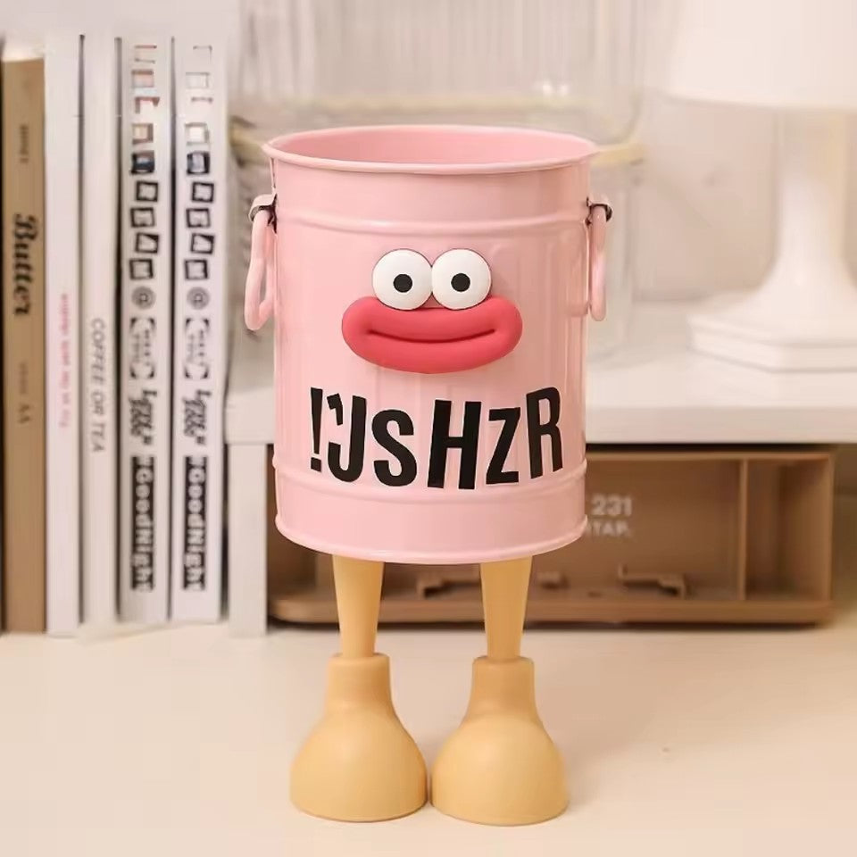 Simple Storage Holder, Cartoon Pen Holder for Desk, Office and Home Study Storage