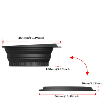 Silicone Foldable Face Ice Bath Bowl – Reusable Cold Plunge Facial Ice Tool for Skin Tightening & Glow