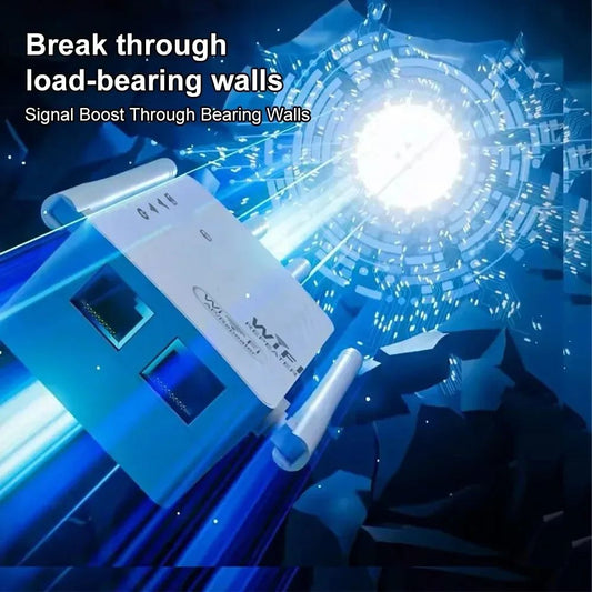 WiFi Signal Booster, Wireless WiFi Repeater, Dual Band 5G Extender