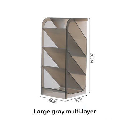 Desktop Organizer Stand, Large Capacity Storage Box, Pen Holder for Office and School Use