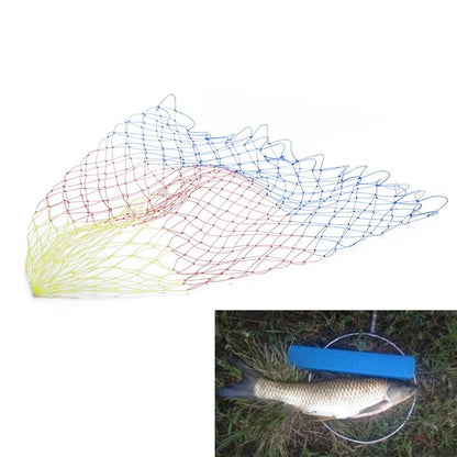 Collapsible Nylon Fishing Net – Lightweight Folding Dip Net with Rhombus Mesh