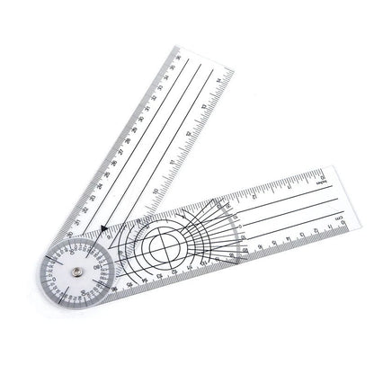 360° Medical Goniometer Angle Ruler for Spine, Joint & Posture Measurement
