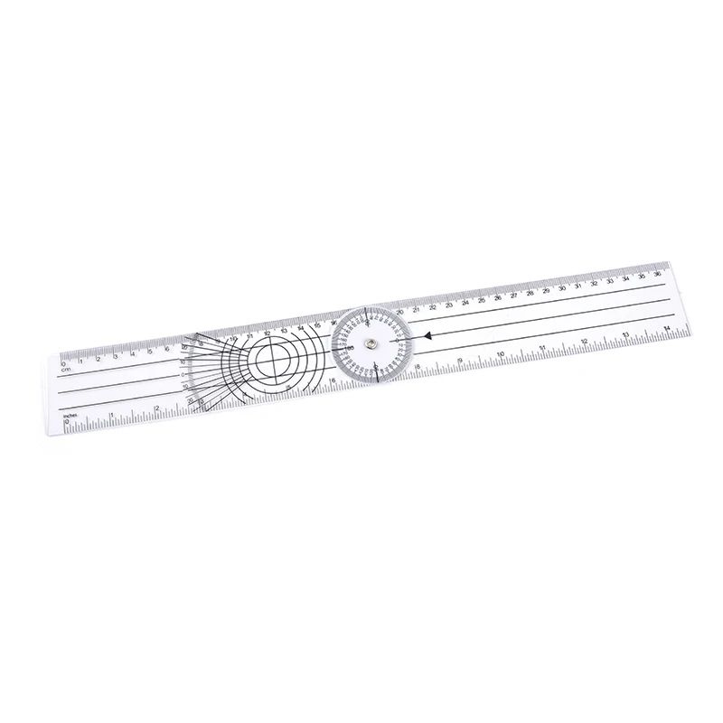 360° Medical Goniometer Angle Ruler for Spine, Joint & Posture Measurement
