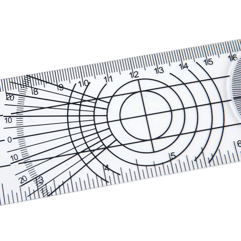 360° Medical Goniometer Angle Ruler for Spine, Joint & Posture Measurement