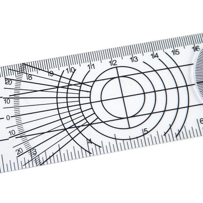 360° Medical Goniometer Angle Ruler for Spine, Joint & Posture Measurement