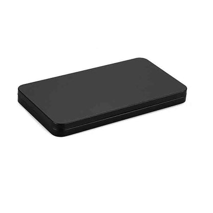 Paper Money Holder, Tinplate Currency Tray, Small Metal Cash Storage Box, Convenient Money Protector Case for Safe