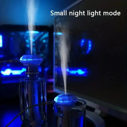 Ultra-Quiet USB Portable Mist Humidifier for Travel, Office & Home