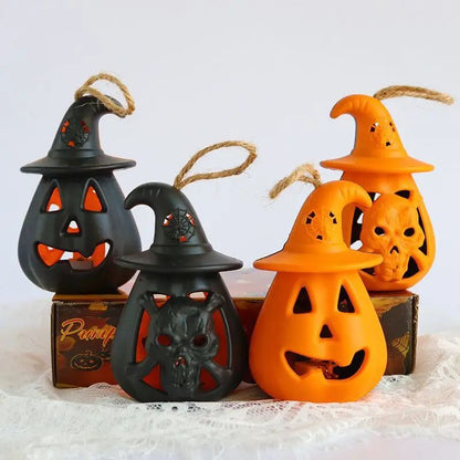Halloween Pumpkin Skull LED Night Lantern
