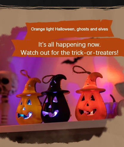 Halloween Pumpkin Skull LED Night Lantern