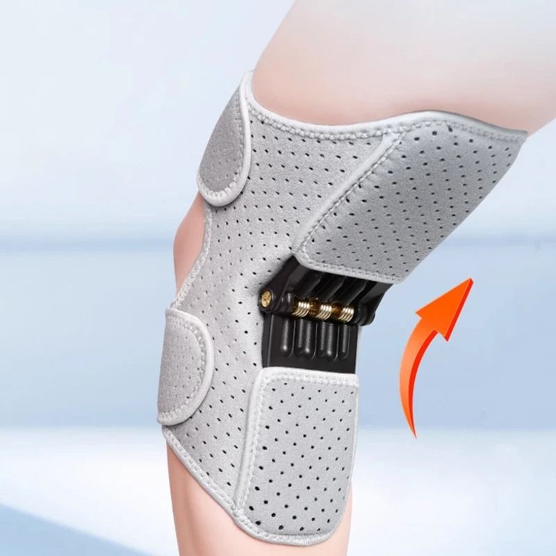 Knee Booster Power Support Brace with Assisted Walking Stabilizer