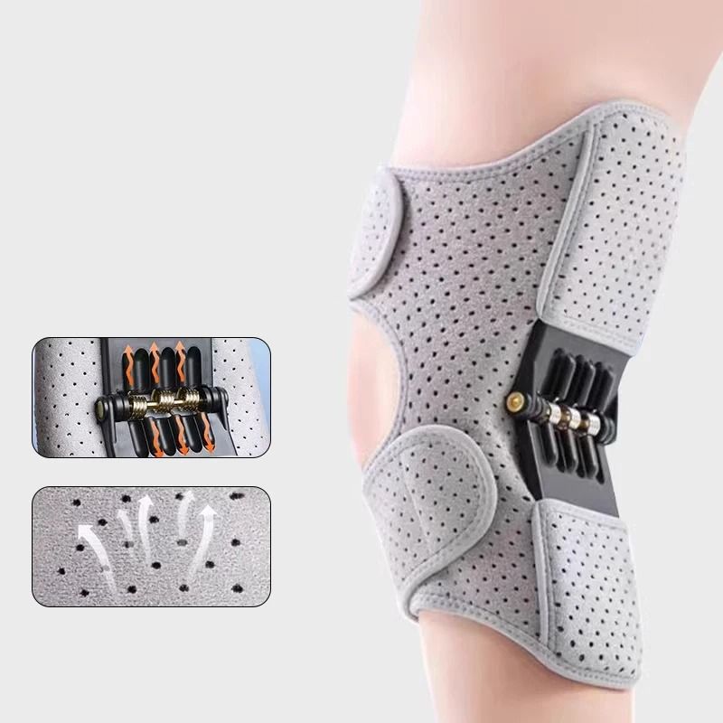 Knee Booster Power Support Brace with Assisted Walking Stabilizer