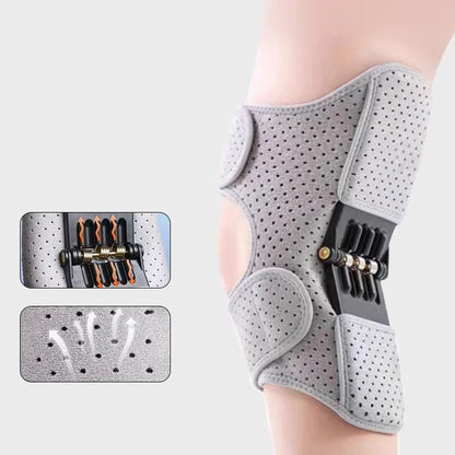 Knee Booster Power Support Brace with Assisted Walking Stabilizer