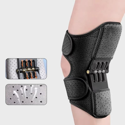 Knee Booster Power Support Brace with Assisted Walking Stabilizer