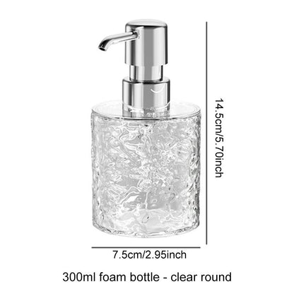 Cute Dinosaur Reusable Liquid Soap Dispenser with Leak Proof Pump for Bathroom and Vanity Use