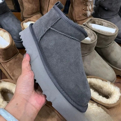 Winter Warm Shearling Lined Snow Boots