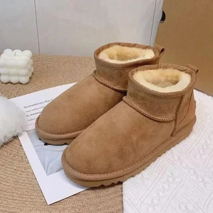 Winter Warm Shearling Lined Snow Boots