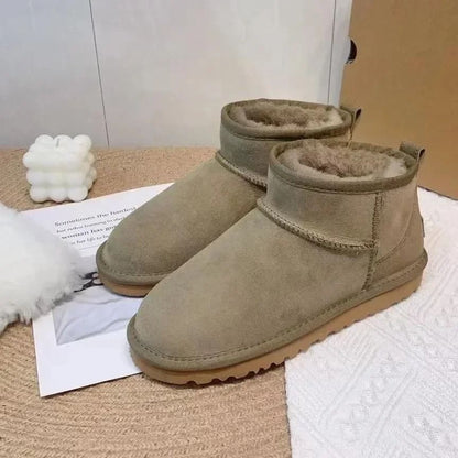 Winter Warm Shearling Lined Snow Boots