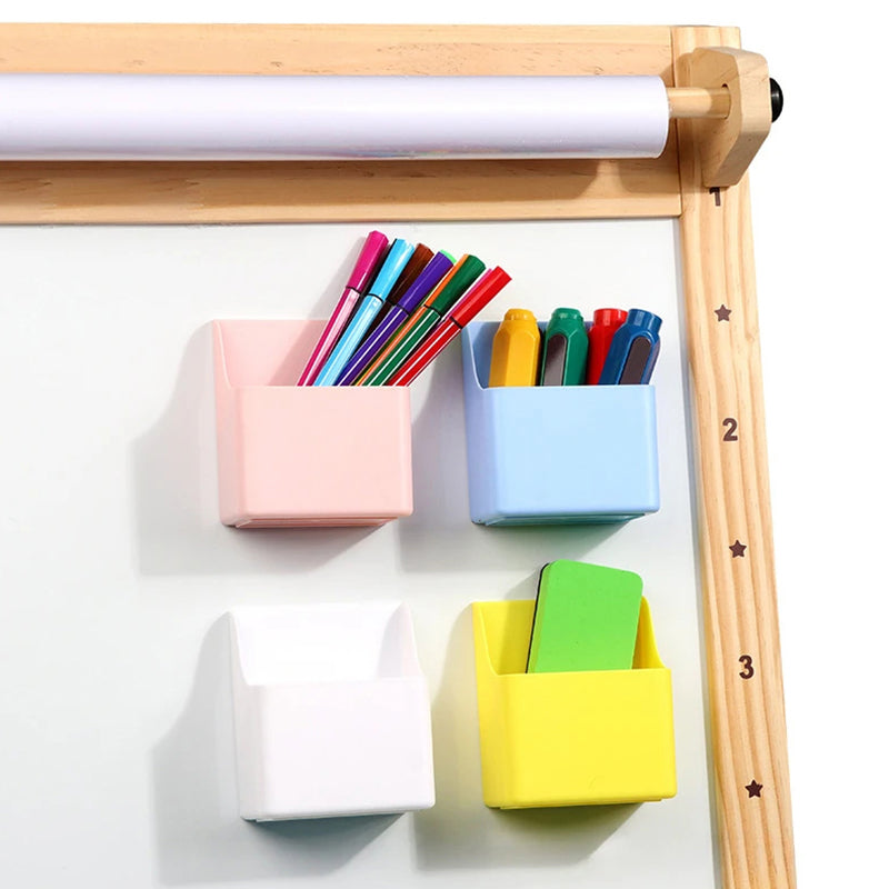Household Magnetic Absorption Storage Box, Refrigerator Shelf, Office Whiteboard Pen Holder Organizer