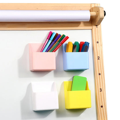 Household Magnetic Absorption Storage Box, Refrigerator Shelf, Office Whiteboard Pen Holder Organizer