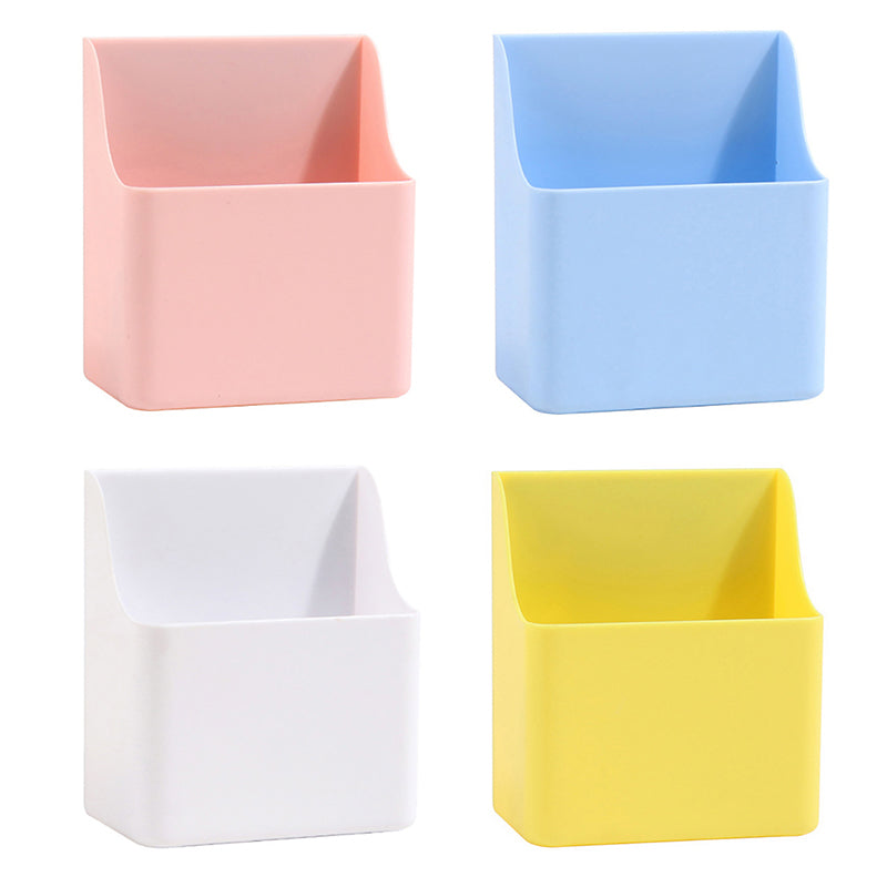 Household Magnetic Absorption Storage Box, Refrigerator Shelf, Office Whiteboard Pen Holder Organizer