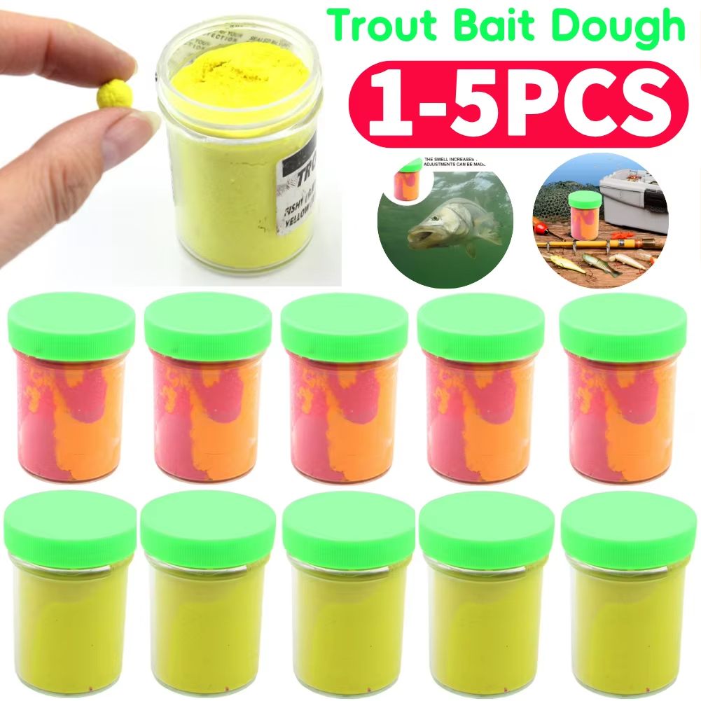 Soft Trout and Carp Fishing Dough Bait with Irresistible Scent and Flavor