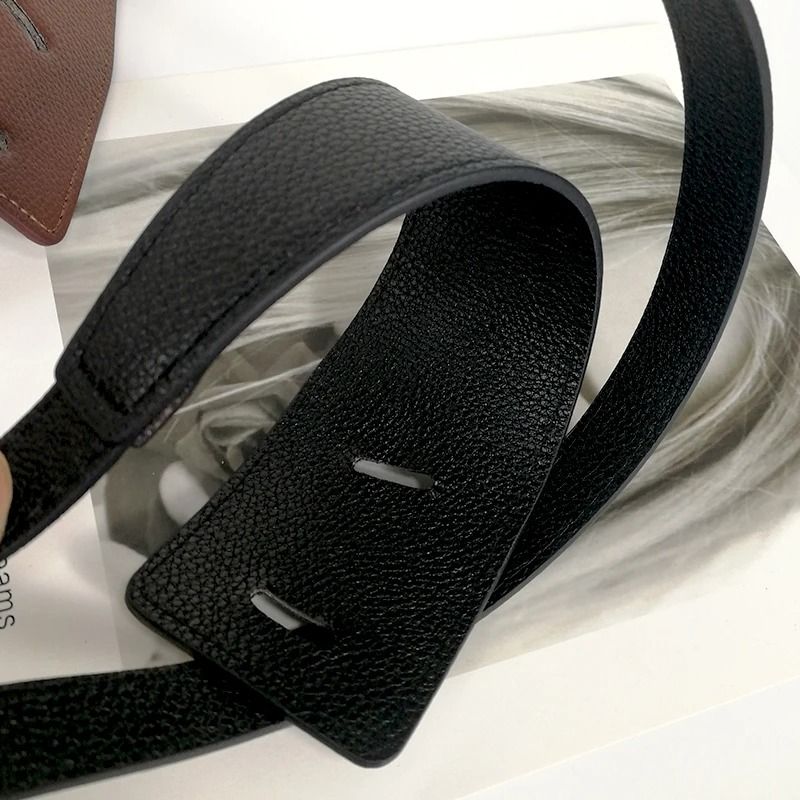 Soft Knot Style PU Leather Waist Belt for Women
